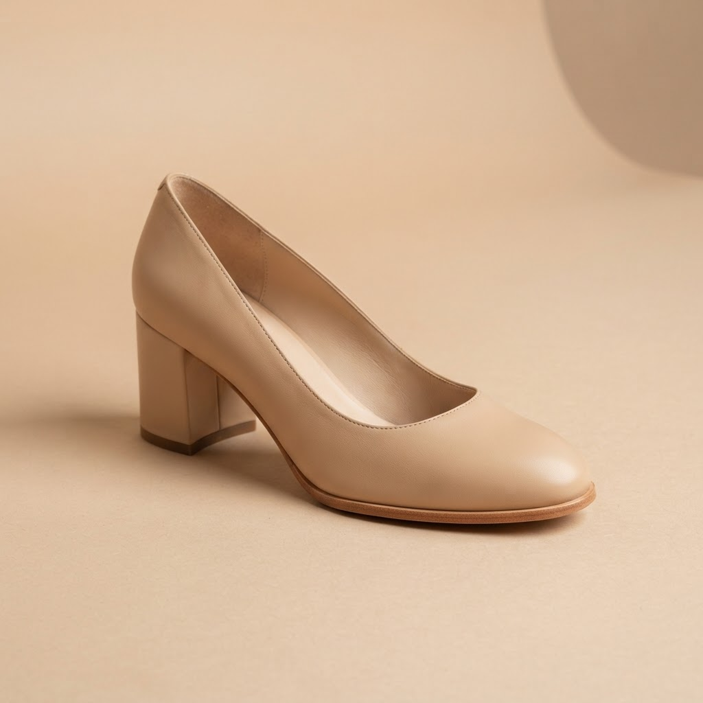 Low Block Heel — sample product photo